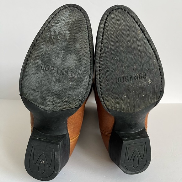 Durango  DB5132 Soft Tan Leather 12” Western Cowboy Boot men’s size 9.5EE - Picture 6 of 9